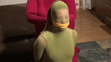 Bondasement - Pantyhose Encasement - Cocoon Bondage 7