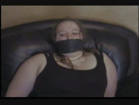 Gagged Latex - Bagger got himself some bondage wrap and puts it to good use gagging gasper. He then handcuffs her and proceeds to latex sheet her over and over each time longer then the last. Until with the last gaspers practically ********** slowly coming back eyes jumping.