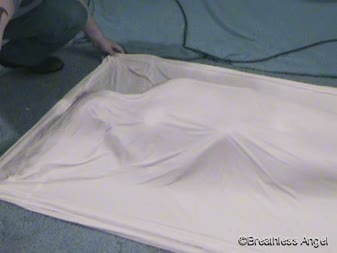 Vacbed Dilemma Part Iii - What are two things that dont go well together when it comes to getting air? A vacbed and having your hands away from your face, as angel proves in this wonderfully delightful video