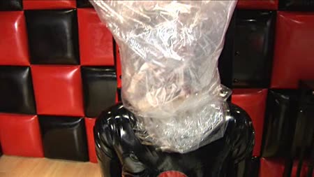 Rubber & Bondage Central! - Stuggling Under Layers Rubber & Bondage Central! - Stuggling Under Layers