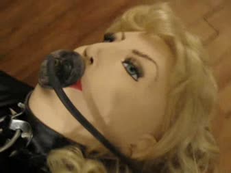 Fetish Trans - Shemale Masked Fetish Doll Toying  Masturbation