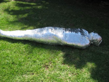 My Fetish Cam - Mummified With Foil My Fetish Cam - Mummified With Foil