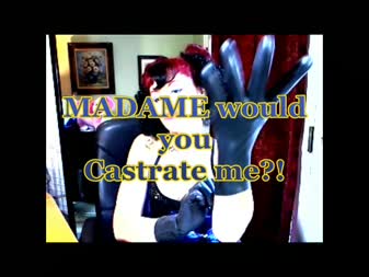 Fetish jade - Dominatrix & Fetishist - Madame Will You Castrate Me