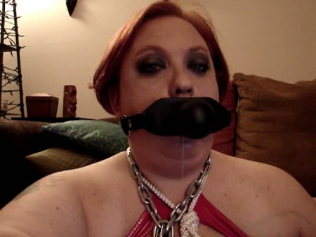 Dildo Deepthroat Drool Training Part I - Master has me train to deepthroat better by strapping on a ballgag with dildo backwards so the dildo goes down my throat. It takes concentration to stay like this and it makes me drool constantly, but I am happy to do anything he wants to improve my ability to swallow cocks!

master loves my drool, so watch as I focus on suppressing my gag reflex for a drool-filled 14 minutes while reviewing my other training tapes.

watch this behind-the-scenes view into one of master's private pleasure videos and see my deepthroat training in action. It's a zen-like experience of peace and drool that will leave your cock dripping!