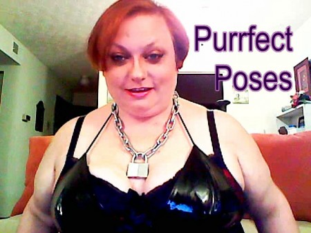 Purrfect Poses - Want a private lingerie show? I love my curves and i'm not shy at all to show them off to you, flashing and teasing you with my sheer black teddy and frilly black panties, all trimmed with red. 

enjoy the show!