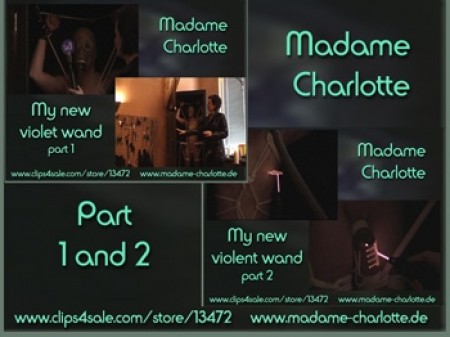 The Violet Wand - Violet wand (1+2)
captured in a wardrobe, bound and restrained with a gasmask over his head the slave is ready to exerience madame charlottes latest toy - a violet wand !

he?S suffering and moaning - but just for his misstresses amusement.

electricity in the air and on the skin.
electronic *******, bondage, **************