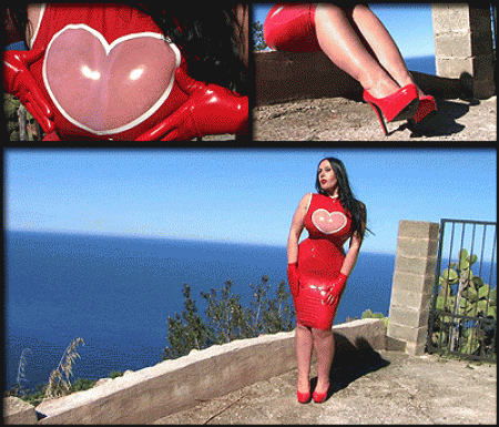 Rote Latex Handschuhe Mit Sperma - Heute war ein super sonniger tag und ich war mit meinem roten sexy latex-outfit in mallorca unterwegs. Der transparente ausschnitt ist einfach der hingucker und viele spaziergnger und radfahrer fanden es geil, wie sich meine grossen brste darunter abzeichneten :-) an einen kleinen radfahrer-rastplatz habe ich dann einen typen den gierigen schwanz abgeblasen und einfach leergelutscht ... Der kerl hatte keine chance und musste auf meine latex-handschuhe abspritzen :-) der typ hatte eine richtig gierige spritz-latte :-) ich liebe es, wenn mir die sahne entgegenspritzt !!! ...