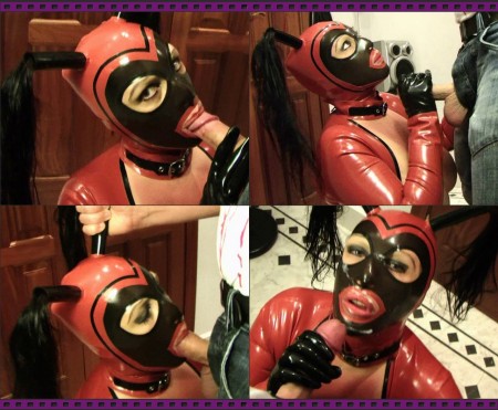 THE BLOWJOB LADY - Spritz Mir Auf Die Latex Maske