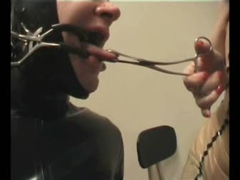 Alice In ChastityLand - Chastity Dentist In Heavy Rubber Bondage Femdom Doctor Alice Alice In ChastityLand - Chastity Dentist In Heavy Rubber Bondage Femdom Doctor Alice