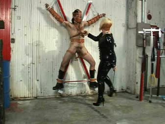 Alice In CBTLand - Ball Busting Boots Bondage Pt 5 Slave On The Cross Femdom Alice In CBTLand - Ball Busting Boots Bondage Pt 5 Slave On The Cross Femdom