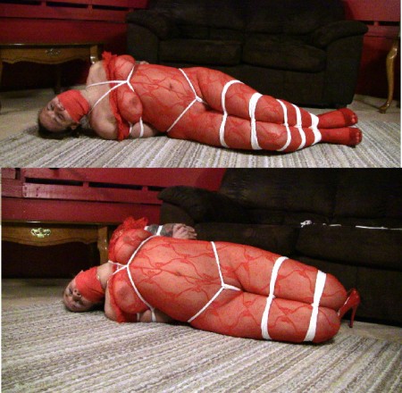 Bound In Red - Featuring brenda bound of http://****brendasbound****

      in high quality 3000kbps 1080x720 hd.

 bound in a red body stocking with a tight crotch rope. Red heels and a tight gag. Wow it just don't get any better then this. Happy birthday to me