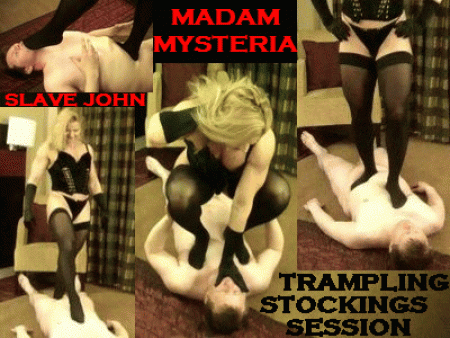 Trampling Stockings Session