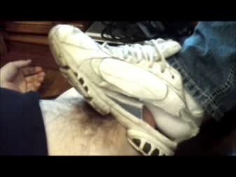Shoejob in high heels and boots - Inshoejob Sneakerjob Ballcrushing