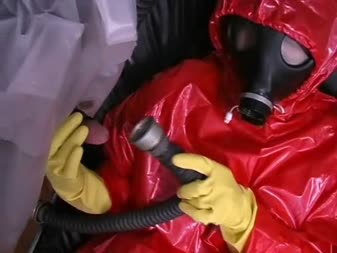 Rubber Leila Media - Two Horny Gasmask Lovers In Plastik Coats Rubber Leila Media - Two Horny Gasmask Lovers In Plastik Coats