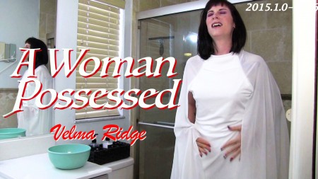 Woman Possessed - WARNING:  MIGHT BE UNCOMFORTABLE OR OFFENSIVE FOR RELIGIOUS FANS

Velma is a woman who has gone horribly astray and allowed her prurient sexual, blasphemous desires to emerge unchecked.  She's been possessed by the devil you see.  She must be PUNISHED for the vile creature she becomes, and she WILL BE!   

It all begins as she showers in preparation for a ceremony.  She dons a white dress, then retires to her bedroom to read and contemplate.   But these thoughts, these terrible thoughts that she doesn't want to take over her...  They just keep coming back and coming back, and what's terrible is, that they excite her.   She can't contain them ultimately. She gives in to horrible behavior. 

But then, what's worse, her mentor enters her room and finds her compromised.   He flies into a rage and grabs a knife.   He stabs her again and again, pushing the blade up and into over and over.  She jerks and moans with each thrust.   He keeps stabbing even as he cries out in despair at how his Angel has been corrupted by the devil.