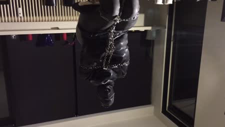 Danish Rubber Couple-Breathplay - Bondage 