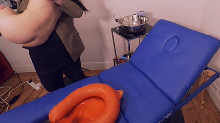 Enema Videos - Elise Graves39 Harsh Cleanout Part 4