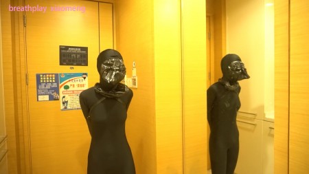 Breathplay Xiaomeng - Xiaomeng Maid and Zentai Bagged Incontinence Breathplay Xiaomeng - Xiaomeng Maid and Zentai Bagged Incontinence