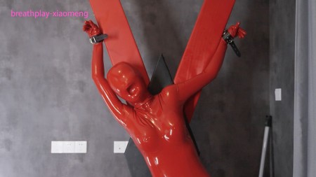 Breathplay Xiaomeng - Xiaomeng Breathing Through Latex Pinholes Breathplay Xiaomeng - Xiaomeng Breathing Through Latex Pinholes