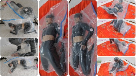 Xiaoyu in Vacuum Bag with Empty Lungs and Blackout - It is the long-awaited vacuum-bag theme this time, and Xiaoyu-senpai contributed her many firsts: the first puppy posture, the first sitting posture, the first empty lungs, and the first hypoxic convulsion and blackout in vacuum bags� It was really breathtaking!
Xiaoyu wore a bell collar and lay on her elbows and knees in the vacuum bag. After pumping, a cute �vacuum puppy� appeared. This �Puppy-Xiaoyu� can�t move or bark but can only make a whimper to protest her situation. Of course, we can�t just play such an interesting scenario only once. In the second time, I pushed Puppy-Xiaoyu to the ground, and she, who had no ability to resist, could only lie on the ground on her side in a fixed posture and continued to whimper and gasp.
After having fun with Puppy-Xiaoyu, I asked Xiaoyu to warm up herself for later games in the conventional supine posture with folded legs inside the vacuum bag. Accompanied by her sound of hard breathing against the plastic, her time soon exceeded two and a half minutes. At that time, Xiaoyu was still able to make high-quality kip-up moves during struggling. She is really a fitness master! After that, Xiaoyu tried a sitting posture for the first time. We found soon that it is more difficult to pump residual air out of the bag in this case. After being pumped three times in a row, Xiaoyu still broke the 4-minute mark easily, although her every exhalation was accompanied by a moan. In order to clear the residual air as much as possible, Xiaoyu changed back to the supine position in the rest of her attempts. Although the duration of the next attempt was not very impressive, she regained her ability in the one after. Not only did she endure for more than 4 minutes again, but she also could still make several high-quality kip-up moves even when her respiratory muscle is twitching so that she can�t breathe smoothly. She really deserves the name of �senpai�.
Next comes the highlight. Xiaoyu-senpai promised to try a complete vacuum, that is, not only there is no residual air in the bag, but even the air in her lungs will be extracted. I asked her to keep breathing and relax instead of holding her breath when the vacuum cleaner was on. Soon she got the achievement of empty-lung vacuum bag successfully. However, Xiaoyu, who lost her air completely, fell into a silent explosive state: on one hand, her whole body was struggling explosively, and on the other hand, her mouth was open wide but with no voice at all after only a brief �Ah� sound. About 20 seconds later I had to open the bag, and she let out a loud late-coming scream after she can finally fill her burning lungs with air again. Xiaoyu told me afterwards that her time should not be so short, but the super-tight empty-lung vacuum bag brought down both her physical and psychological tolerance. Especially when she found that she could not speak any words at all thus she couldn�t even ask for help orally, the sense of despair overwhelmed her mind and made her unable to hold her breath calmly anymore. It seems that even for Xiaoyu-senpai, empty-lung vacuum bag is quite a difficult challenge.
Frustrated Xiaoyu-senpai thought that she had to take smaller steps first, so she planned to have another half-lung vacuum bag practice before the end of the shooting. However, an accident happened: Because she was already severely exhausted both physically and mentally, hypoxic convulsion and blackout occurred at about 1 minute and 40 seconds. It was her hands shaking first, followed by her whole body gradually. The practice was stopped immediately. I opened the bag quickly and had to slap and pinch her face several times to get her consciousness back and restore her to a relatively normal breathing rhythm. More haste, less speed. We should not move too fast in vacuum-bag practices�
Please continue to support Xiaoyu-senpai for her hard performance!