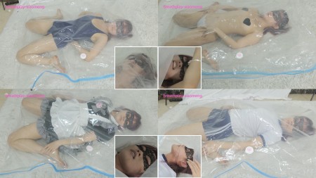 Breathplay Xiaomeng - Xiaoyu Dressup and Blackout in Vacuum Bag