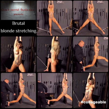 Brutal blonde stretching FHD